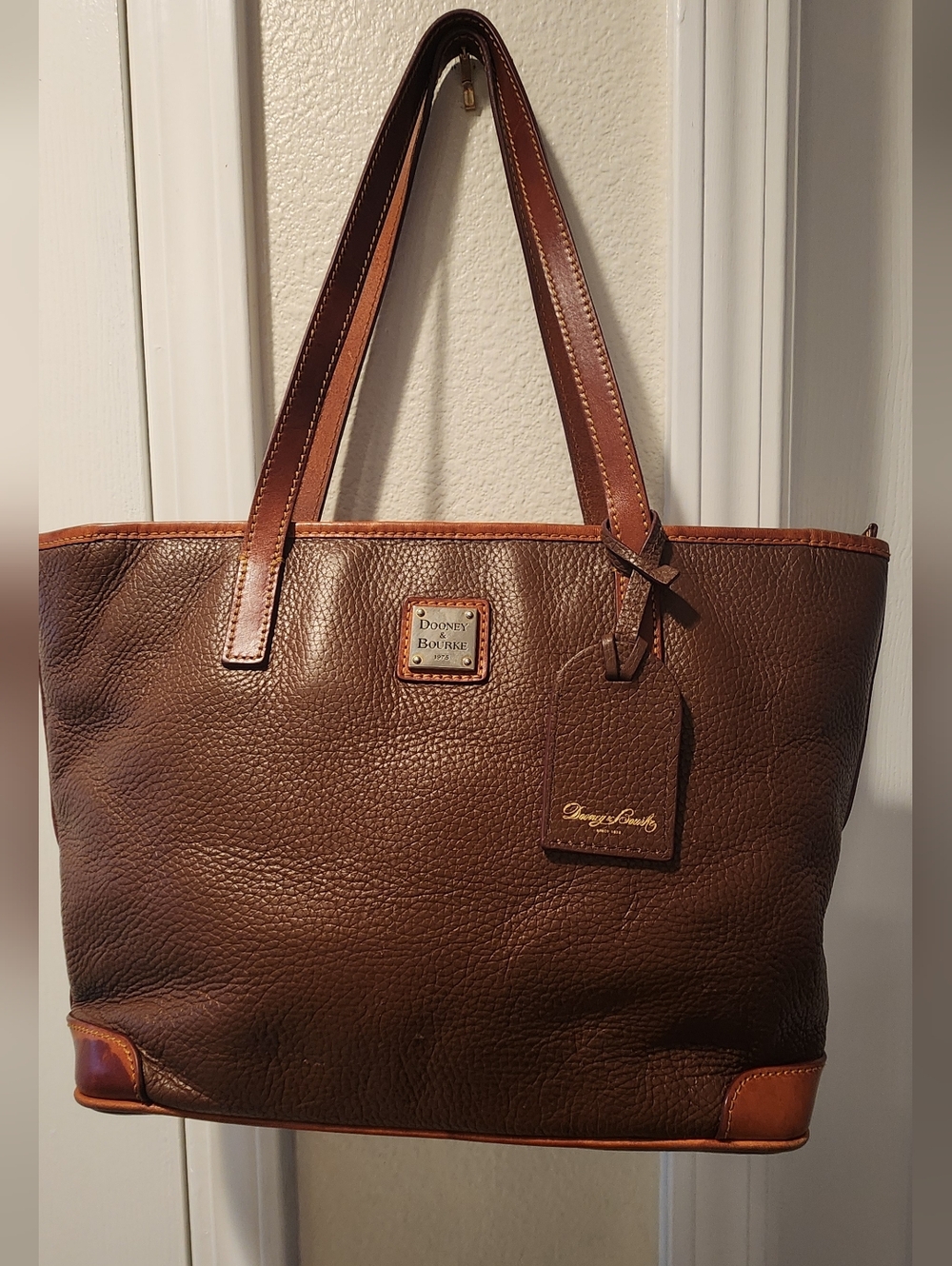 Dooney & Bourke Brown Leather Tote